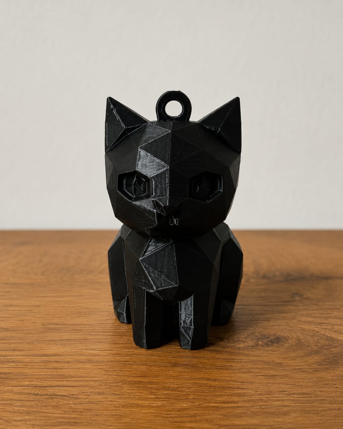 Gatto Geometrico Low Poly – Decorazione 3D Moderna